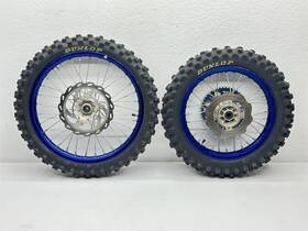 94414-17013-00 Dunlop 2020 Yamaha Yz85 Wheel Set Front Rear 17/14 Inch Rim Sprocket Hub Tire Yz