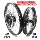 E22o2100-c22d31si Kke Complete Wheels Set For Suzuki Front Disc Blk