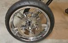 Eastern Performance Genuine Harley Chrome Front Enforcer Wheel Rotors Tire