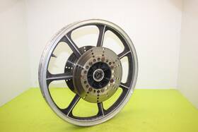 41073113921 Enkei 1980 Kawasaki Kz750h Front Rim Wheel Dual Rotor 19 Inch Original Oem