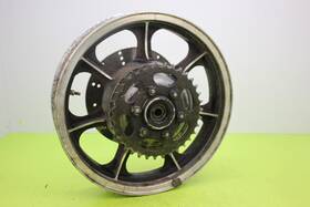 41073117821 Enkei 1980 Kawasaki Kz750h Rear Rim Wheel Sprocket Tower Rotor 16 Inch Original Oem