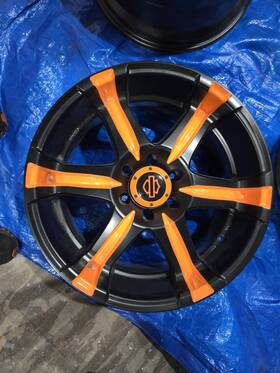 Hdf150 Enkei Harley Davidson Custom One Off Wheels 6x135 Set Of 4 With Centercaps