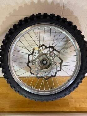 318-923 Excel 21x1.60 318 923 Complete Front Wheel Kawasaki Dunlop Geomax Mx33
