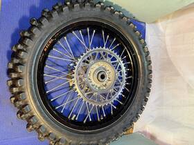 200xc Excel 5481010104430 2007 Ktm Rear Wheel - 18 Inch Includes Sprocket Brake Disc And Spacers