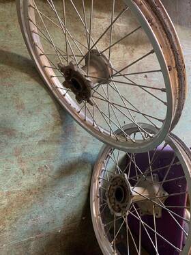 599485739 Excel Yz125/250 Wheel Set