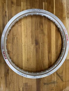 882727 Excel Takasago Aluminum Motorcycle Rim Vintage Used As-is See Photos