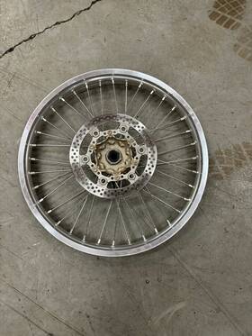 9762 Excel 2001 - 2008 Suzuki Rm250 Rm 250 Front Wheel Hub Rotor Spoke Rim Tire Oem 2005