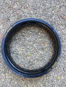 Ekk422n Excel Takasago Supermoto Rear Rim Black 17 X 4.25 - 32 Holes