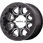F1-04756 Motosport Alloys Black Beadlock Wheel