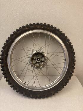 00450 Firestone Bultaco Wheels Tire Moto Cross 21 Inch X22 And Pirelli 18x19