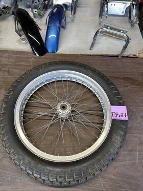 294367 Flat Track 19 Inch Spool Wheel 20 Spoke Harley Xr Xr750 Front Rim Aluminum Chopper