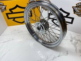 44833 H-d New Old Stock 84-99 Harley Sportster Fxr Dyna Front 40 Wire Spoke Laced Wheel