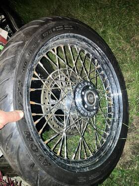 1990930 Harley 19 Inch Front Wheel And Tire