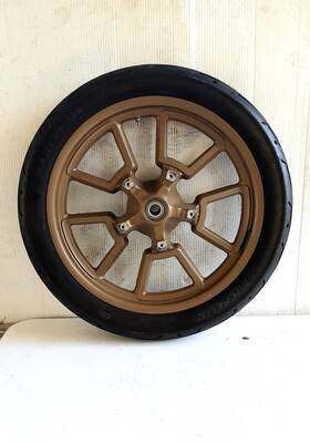 06-04973-01 Harley-davidson Oem 2017 Fxdls Dyna Low Rider S Front Wheel 19x2.50 -straight