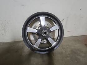 0e99388e9 Harley-davidson Wheel Rim Black Ice 16x3 Front With Disk Brake