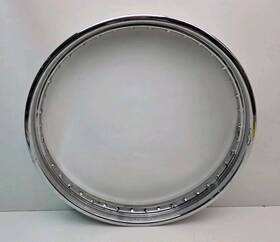 15942 Harley-davidson Oem 21 2.15 Inch Chrome Drop Center Wheel Front Rim Straight 40 Hole