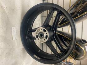 16213-79 Harley-davidson Xr1200 Sportster Rear Mag Wheel 17x5.5 Oem Black Xr1200x Stock 2009