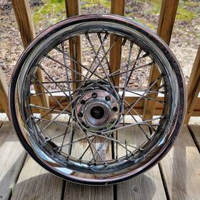 Cxmtm3.00 Harley-davidson 16m/cxmtm3.00 Oem 2012 Softtail Rear Rim Tubeless T Dot 7 11