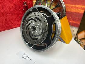 17484 Harley-davidson Genuine 08-20 Softail Slim Airstrike 16x3 Wheel Front Black Oem