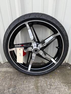 2024-a4 Harley-davidson Take Off Wheel 19 Inch 2024/2025 Stock Tire Abs Tpms #a4