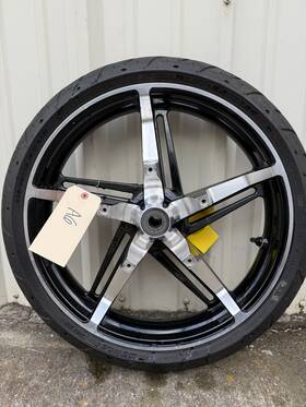 2024-a6 Harley-davidson Take Off Wheel 19 Inch 2024/2025 Stock Tire Abs Tpms #a6