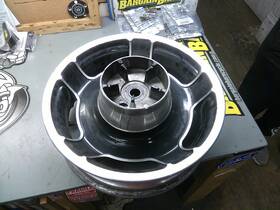 2512 Harley-davidson 2012 Street Glide 16 Inch X 5.00 Back Rear Wheel Rim Airstrike 25mm