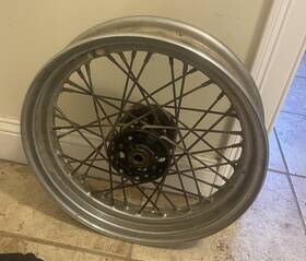 Harley-davidson 304721900569 Wheel For 45 Inch Flathead. 17 Measurement