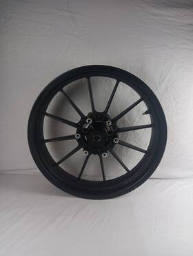 3307049 Harley-davidson 3.50x17 X350 12 Spoke Matte Black Front Wheel Rim