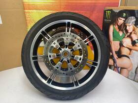 40471 Harley-davidson Oem 00-23 Genuine Touring Impeller 18 Inch X3.5 Front Wheel Tire Rotors