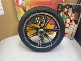 40542 Harley-davidson Oem 09-23 Touring Impeller 18 Inch X3.5 Front Wheel Tire