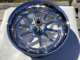 Fxstsse2 Harley-davidson 40839-08 Revolver Rear Wheel Rim 6 Inch X 17 Screaminft Eagle Cvo