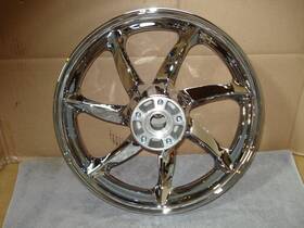 40900088 Harley-davidson Oem Never Been Run Chrome Machete Rear Wheel 16x3 #40900088