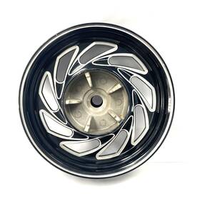 40900351 Harley-davidson Oem Typhoon Black Contrast 15x3.5 Front Wheel 15-20 Street 500 750 Xg