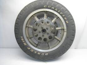 40983-83a Harley-davidson 1983 Xls Roadster 1000 Rear Drive Wheel With Chain Sprocket
