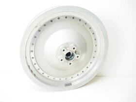 41029-87 Harley-davidson 1987-1999 Softail Fxr Dyna 16x3 Front Wheel Rim Silver