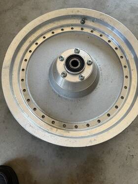 41038-92 Harley-davidson 1990-1999 Fatboy Wheel Oem