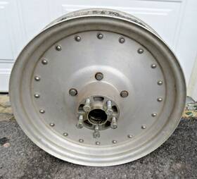41057-83 Harley-davidson Centerline Front Rim 17 Inch Aluminum Spun Disc C. L. T