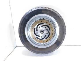 41094-03 Harley-davidson Softail Night Train Fxstbi Black Cast Rear Wheel Rim With Tire