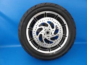 41810-08c Harley-davidson Touring Oem 16x5 Abs Rear Wheel Rotor And Dunlop 407t Tire