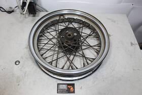 42006-62 Harley-davidson 67-72 Shovelhead 16x3 Inch Mid Star Hub Wheel Chrome Vintage