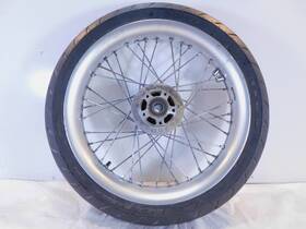 42176-09 Harley-davidson 2009 Dyna Street Bob Fxdb Silver Laced Front Wheel Rim And Tire