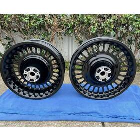 42195-10 Harley-davidson 18888 09-23 Touring Wheels Knuckle Roulette Glide Road King Fresh Powdercoat