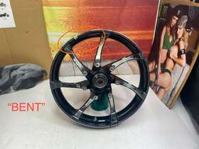 42569 Harley-davidson Oem 09-23 Touring 19 Inch X3.5 Agitator Front Wheel Bent