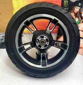 42759 Harley-davidson Genuine 09-25 Touring Enforcer Wheel And Tire 16 Inch X5 Rear Oem