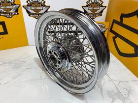 42962-04 Harley-davidson 45818 Oem 80 Spoke Chrome Rear Wheel 16x3