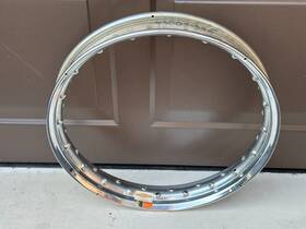 43005-35b Harley-davidson Rare Chrome 18x2.15 K Model Wheel Rim Oem Nos