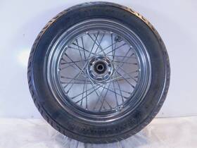 43005-86a Harley-davidson Evo Softail Heritage Classic Laced Front Wheel Rim And Tire