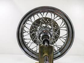 43011-05b Harley Davidson 2005 Softail Flstsci Heritage Springer Front 16x3 Spoke Wheel