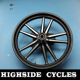43300202 Harley-davidson 1381 15 Dyna Front Wheel Rim Nice Swithcblade