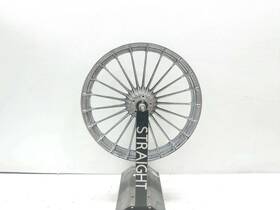 43300395a Harley-davidson 00-06 Heritage Softail Flstci Turbine Front Wheel Rim Straight 21x3.50
